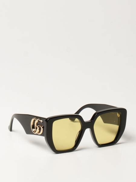 black gucci sunglasses with gold logo|gucci sunglasses outlet online.